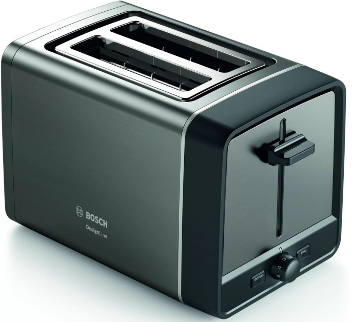 Тостер Bosch TAT5P425 970Вт серый