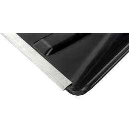 Пластмассовая лопата с алюминиевой планкой, алюминиевым черенком и V-образной ручкой Gigant IAG-002