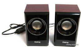 Dialog Stride AST-15UP CHERRY - акустические колонки 2.0, 6W RMS, вишневые, питание от USB