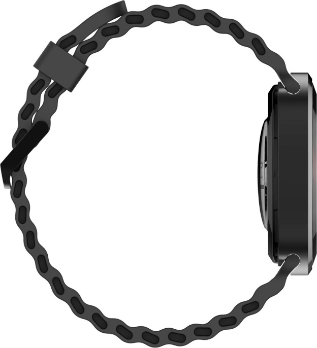 Смарт-часы TECNO Watch Neo, 1.43", черный/оранжевый/черный [wn01]