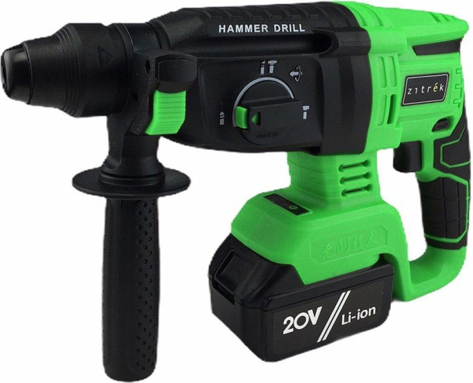 Перфоратор Zitrek Destroyer Pro патрон:SDS-plus уд.:2Дж аккум. кейс в комплекте