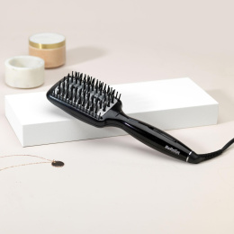 Расческа-выпрямитель BABYLISS HSB101E,  черный
