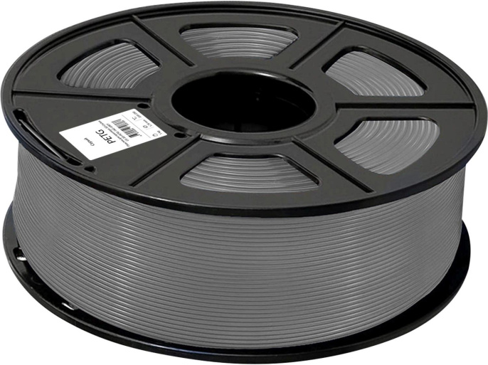 Пластик Cactus CS-3D-PETG-1KG-GREY PETG/ 1.75мм/ 1кг/ 316м/ серый