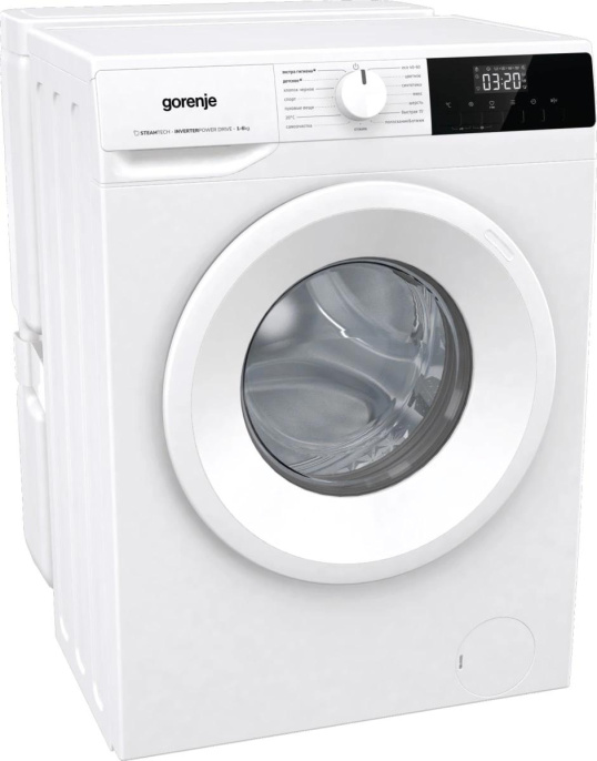 Стиральная машина Gorenje W2NHPI62SCSIRV, с внешним баком, с фронтальной загрузкой, 6кг, 1200об/мин, с паром, инверторная