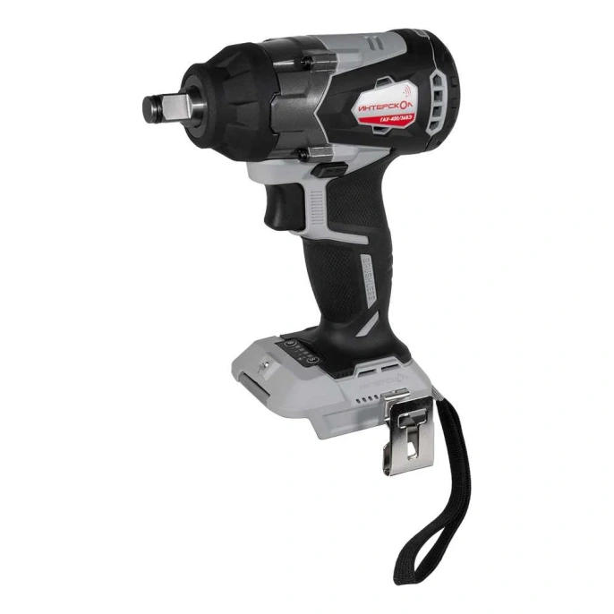 Бесщеточный ударный аккумуляторный гайковерт Интерскол ГАУ-400/36ВЭ Li-ion АПИ (картон, без аккум. и ЗУ) 859.0.0.70
