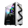Корпус ALSEYE Корпус ALSEYE Warrior-W Mini-ITX/Micro ATX/ATX, USB2.0*2+HD Audio+USB3.0*1, «H.D.D. 3.5» *2pcs+S.S.D 2.5» *2pcs, 354*185*413mm» AS.07.0004