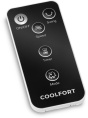 Вентилятор настольный Coolfort CF-2003 40Вт скоростей:3 ПДУ белый/черный