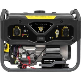 Бензиновый генератор Inforce (3 кВт; эл.стартер; медная обмотка; с АКБ) GL 3000E
