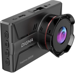 Видеорегистратор Digma FreeDrive 300DW черный 4Mpix 1440x2560 130гр.