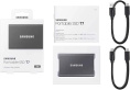 1ТБ Внешний диск SSD Samsung T7 MU-PC1T0T/WW, USB-C, запись - 1000МБ/с, чтение - 1050МБ/с, черный