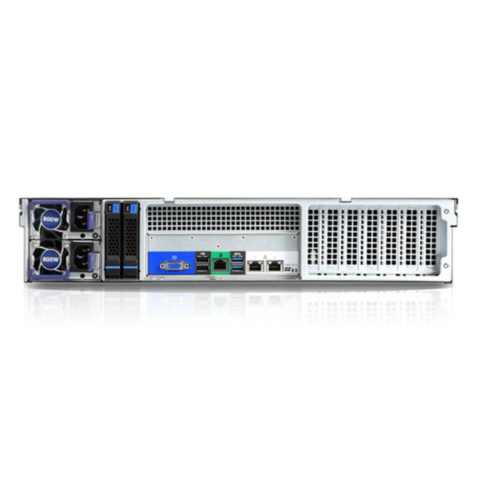 Сервер Crusader Squire 2220R (Rack 2U, 2xC6248R (24C/48T, 3.0/4.0 GHz, 35.75M), 12x32GB DDR4 ECC Reg., 2x960GB SSD SATA 1DWPD, 9361-8i 1G, CVM, 4x1GbE RJ45, 2x800W, WR1) 2220R209361