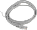 Патч-корд PREMIER PP12-1.5M литой molded , UTP, кат.5E, 1.5м, 4 пары, 26AWG, алюминий омедненный, многожильный, серый