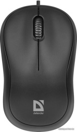 Мышь проводная DEFENDER Patch MS-759 черный (USB, 1000dpi, 3but) (52759)