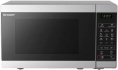 Микроволновая печь Sharp 20 л, 800 Вт, переключатели - сенсор, гриль, дисплей, 44 см x 25.8 см x 32.4 см,серебристый металлик R6800RSL