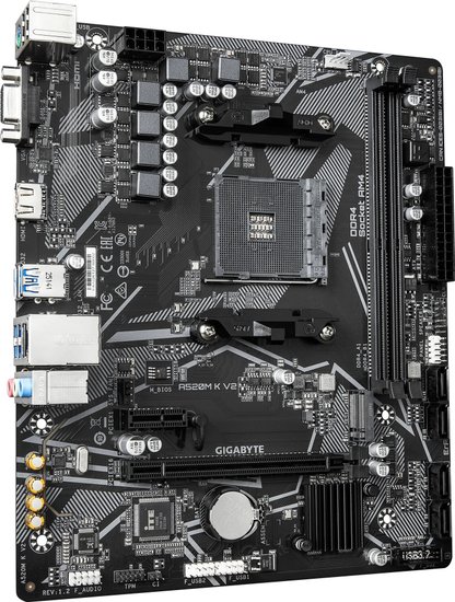 Материнская плата GigaByte A520M K V2 DDR4 rev.1.2 A520M K V2 rev.1.2