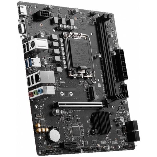 Материнская плата MSI PRO H610M-E DDR4, Socket LGA 1700, Intel H610, mATX, Ret