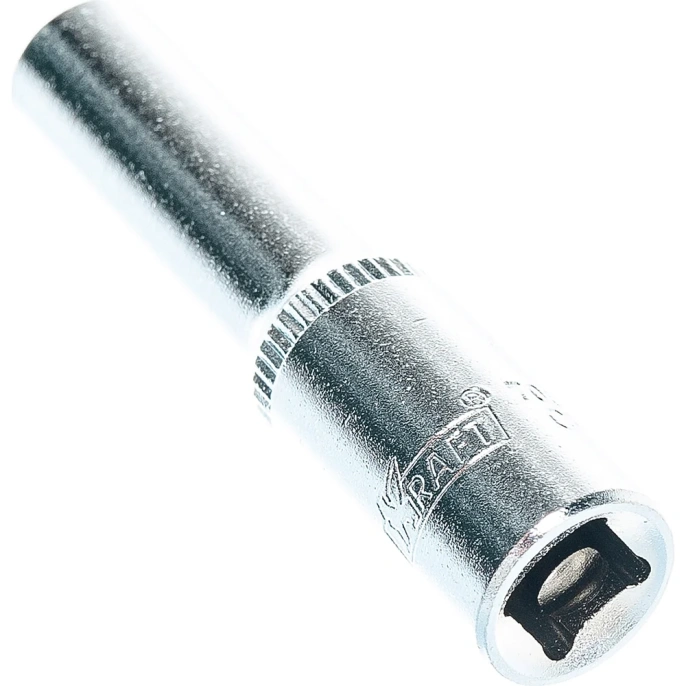 Головка торцевая глубокая 6-гранная 6 мм; 1/4" KRAFT KT 700653
