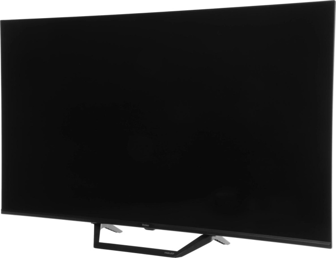 Телевизор QLED Haier 43" HQLED S2 Pro Frameless черный 4K Ultra HD 60Hz MEMC DVB-T DVB-T2 DVB-C DVB-S2 USB WiFi Smart TV RUS (DH1PMAD00RU)