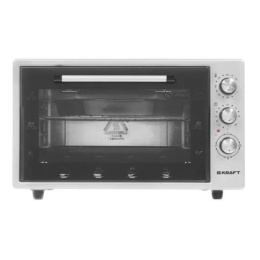 KRAFT KF-MO 4500 GR Мини-печь, 45 л, серый