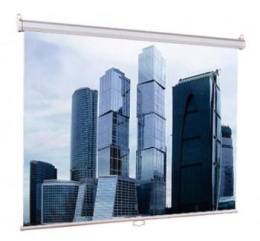 INFOCUS Экран Lumien 160x160см Eco Picture LEP-100105 1:1 настенно-потолочный рулонный