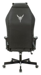 Кресло игровое Knight Neon черный соты экокожа с подголов. крестов. металл (KNIGHT NEON CARBON)