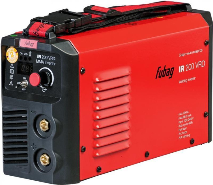 Сварочный аппарат Fubag IR 200 VRD инвертор ММА DC 8.6кВт 38900