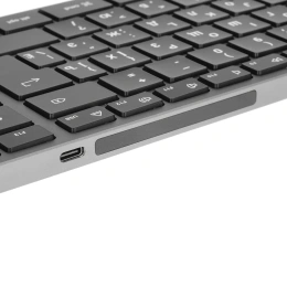 Беспроводная клавиатура Satechi Slim X3 Bluetooth Keyboard-RU. Раскладка - Русская. Цвет- Серый космос. (ST-BTSX3M-RU)