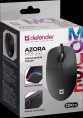 Мышь проводная DEFENDER Azora (Азора) MB-241 черный (USB, 1200dpi, 3but) (52241)