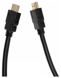 Кабель аудио-видео Cactus CS-HDMI.1.4-1.5,  HDMI (m) -  HDMI (m),  ver 1.4,  1.5м, GOLD,  черный