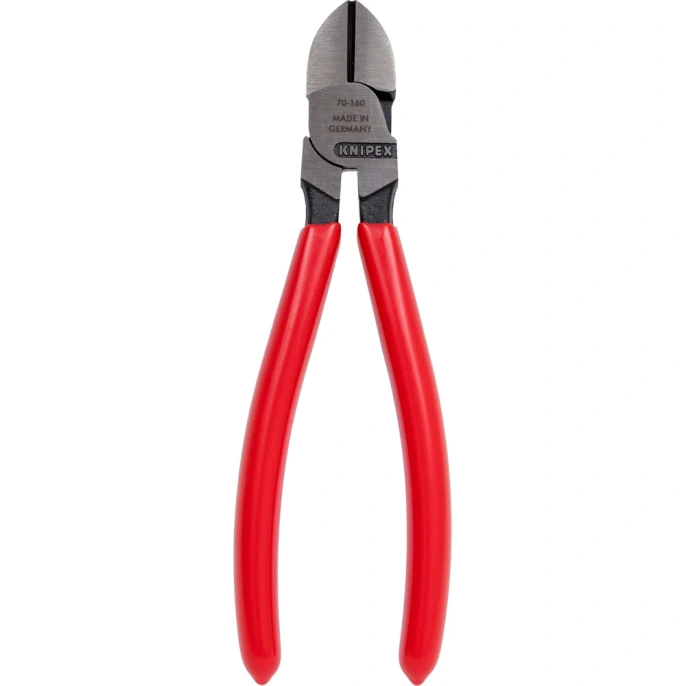 Бокорезы Knipex, 160 мм, 62 HRC, чёрн., 1-к ручки, KN-7001160SB