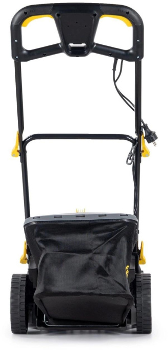 CHAMPION Газонокосилка эл. EM4018 { 1,8 кВт травосб. 40л ширина 400мм 25-75мм, 14,7кг }