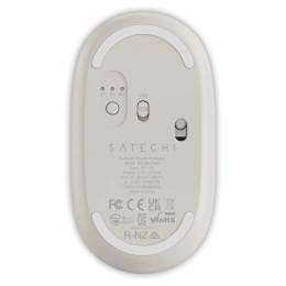 Мышка компьютерная Satechi OntheGo Bluetooth Mouse with USB-C Rechargeable Battery. Цвет: песочный (ST-MOTGW)