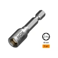Ключ-насадка магнитная NUT SETTER 7x48 мм, карта NOX 557001