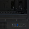 Корпус без блока питания/ Case HSPD M310, Mesh Mini-tower, Black, TG, 0.4 SPCC, 3x120mm ARGB Orbis F1 mATX, mITX 180/280/160mm 1x2.5", 1x3.5", 4xPCI 2xUSB-A 3.0 452x277x418mm (M310-TGBK-ARGB)