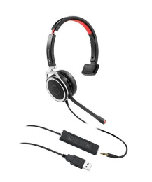 Проводная гарнитура VT X208 USB