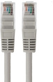 Патч-корд Rexant 18-8001 UTP RJ-45 вил.-вилка RJ-45 кат.5E 0.5м серый LSZH