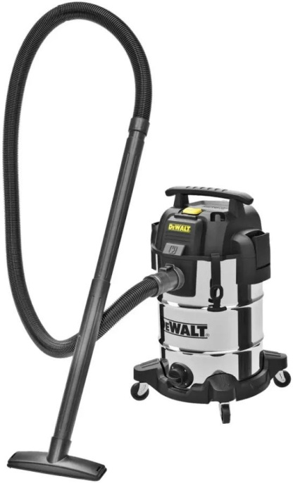 Строительный пылесос DeWALT DXV30SAPTA-QT,  серебристый