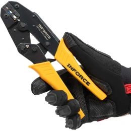 Набор пресс-клещи Inforce + 8 матриц в сумке 0,5 – 35 мм2 06-19-17