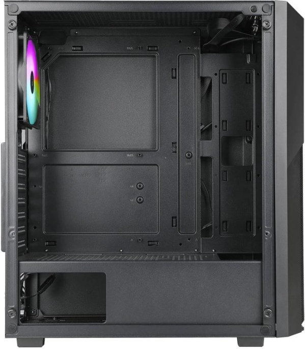 Корпус ATX AZZA Fighter, Midi-Tower, без БП,  черный [csaz-290 fighter]