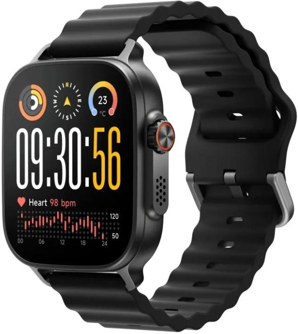 Смарт-часы REALME Watch 5,  22мм,  1.97",  черный [rmw2501]
