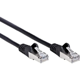 AOpen ANP522B-BK-0.5M Патч-корд литой FTP кат.5e 7/0.16 черный 0,5m