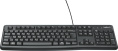 Клавиатура Logitech K120 for Business |920-002522| черная, офисная, 104 клавиши, защита от воды, USB 1,5м, brown box, 021419
