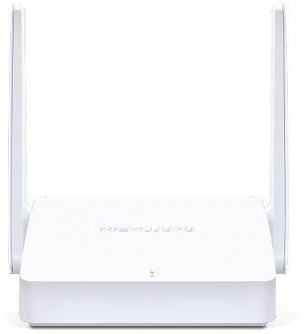 Wi-Fi роутер MERCUSYS MW301R,  Wi-Fi 4,  N300,  2.4ГГц, 2 LAN,  белый