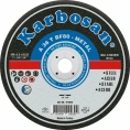 Диск отрезной по металлу 180х2.5х22 мм Karbosan KAR-910930