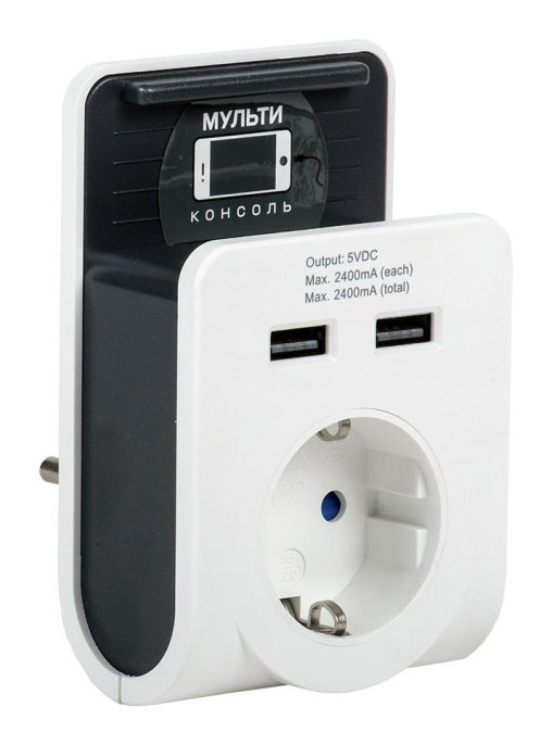 Адаптер-переходник IEK Т-02/01, белый [wtp11-16-01-z-k01]