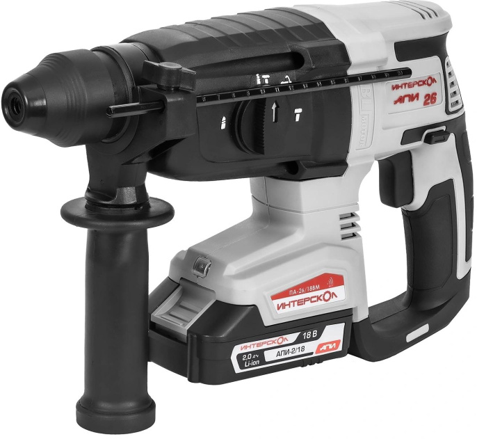 Перфоратор Интерскол ПА-26/18ВМ без АКБ и ЗУ Li-Ion, без АКБ, без ЗУ [731.0.0.70]