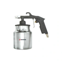 Пескоструйный пневматический пистолет с бачком INTERTOOL PT-0705