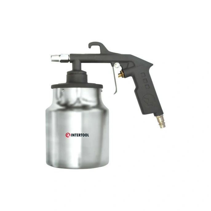 Пескоструйный пневматический пистолет с бачком INTERTOOL PT-0705