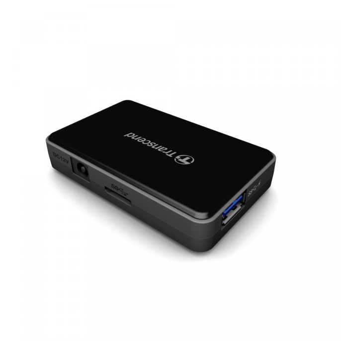 Хаб USB Transcend TS-HUB3K USB 3.0 4-ports Black