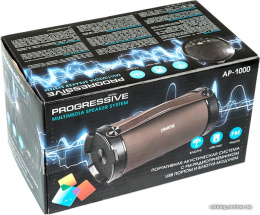 Dialog Progressive AP-1000 {акустическая колонка-труба 16W RMS, Bluetooth, FM+USB reader}